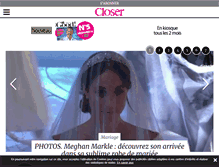 Tablet Screenshot of closermag.fr